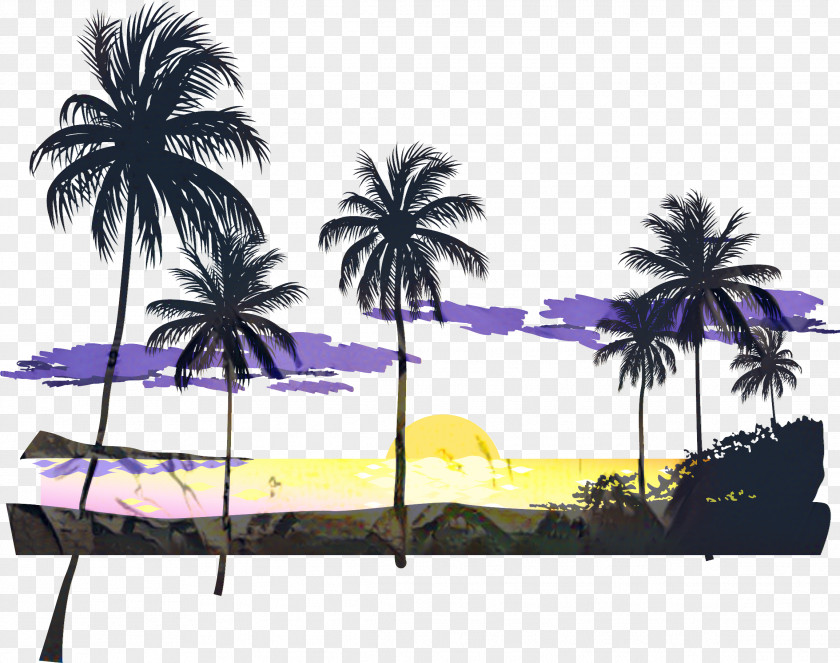 Clip Art Beach Vector Graphics Sunset PNG