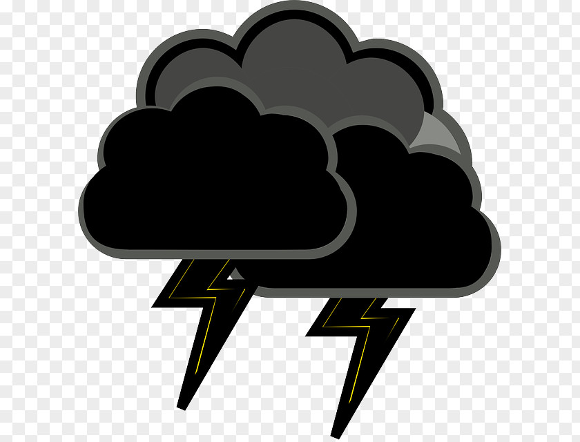 Cloud Thunderstorm Lightning Rain Clip Art PNG