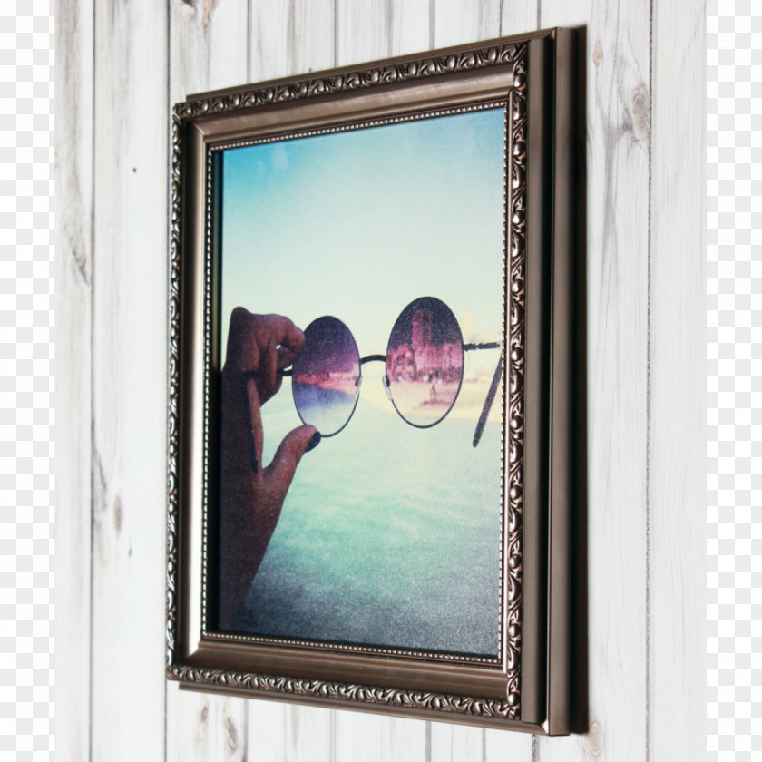 Hanging Polaroid Picture Frames Mirror Printing PNG