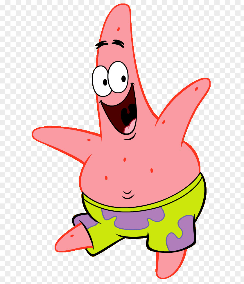Spongebob Patrick Star Clip Art PNG