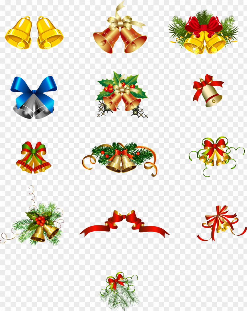 Bell Material Christmas Tree Ornament Clip Art PNG