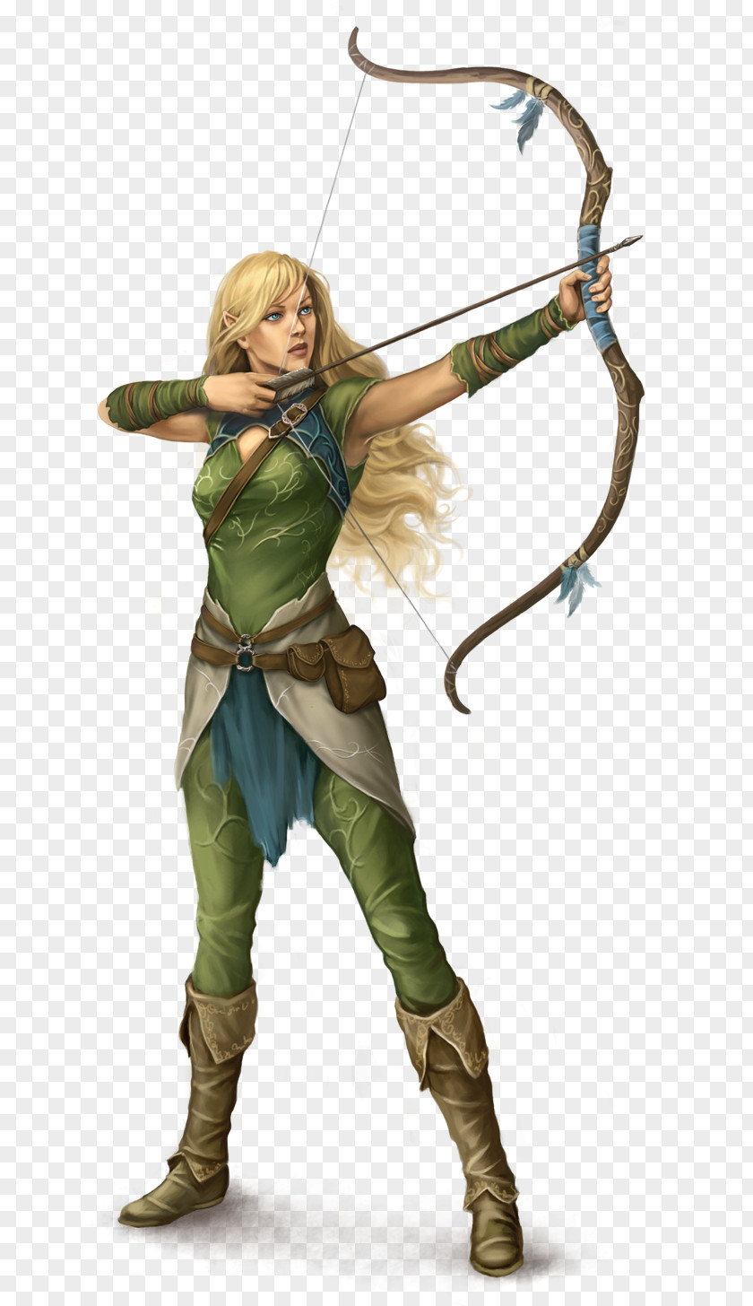 Elf Dungeons & Dragons Pathfinder Roleplaying Game Ranger D20 System PNG