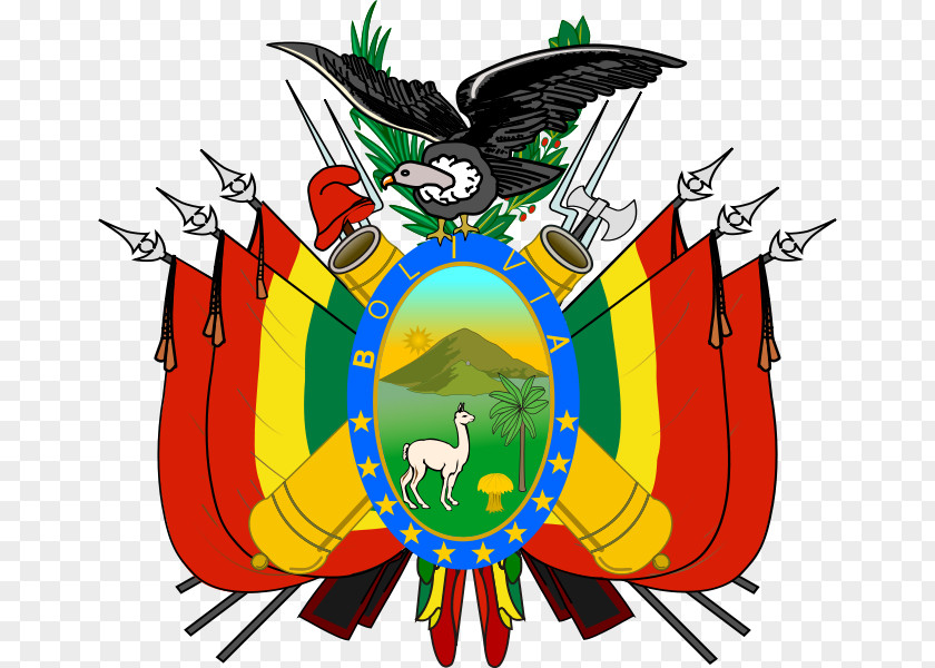 Flag Coat Of Arms Bolivia PNG