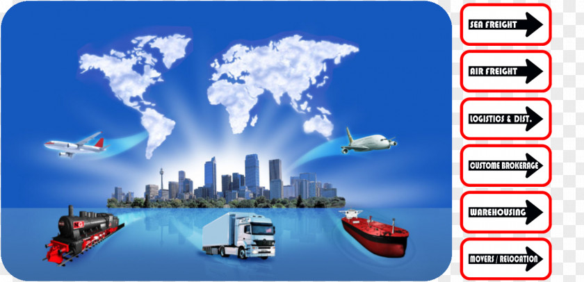 Logistic Freight Forwarding Agency Transport Logistics Cargo Export PNG