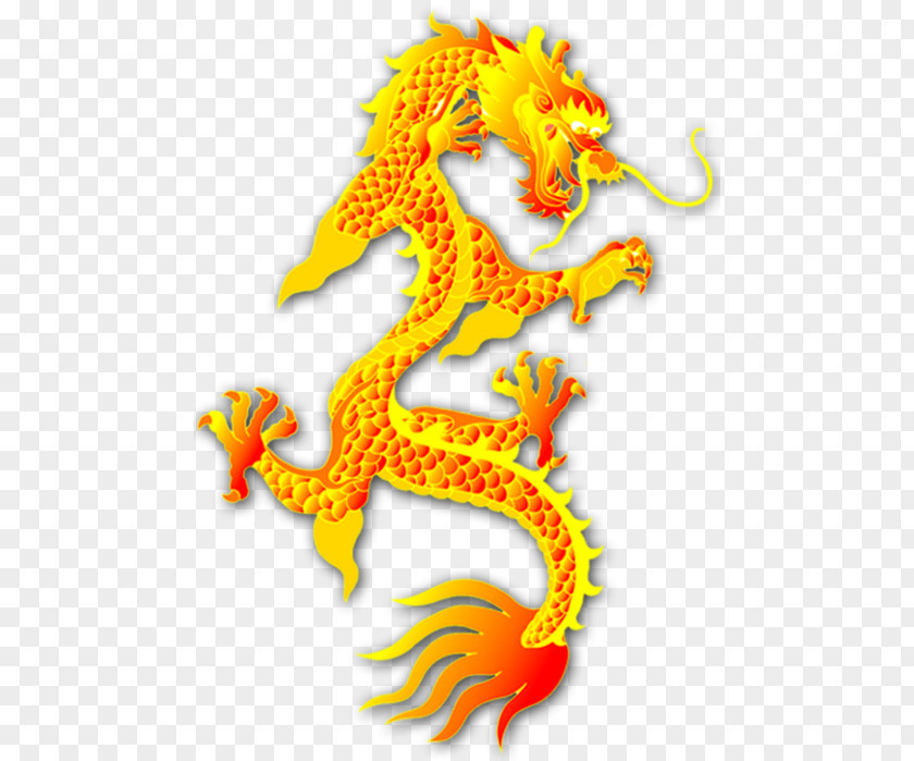 Dragon Chinese Information Clip Art PNG