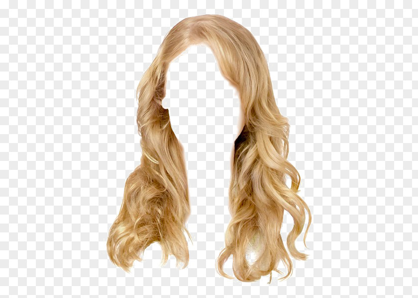 Hair Blond Wig Hairstyle Styling Tools PNG