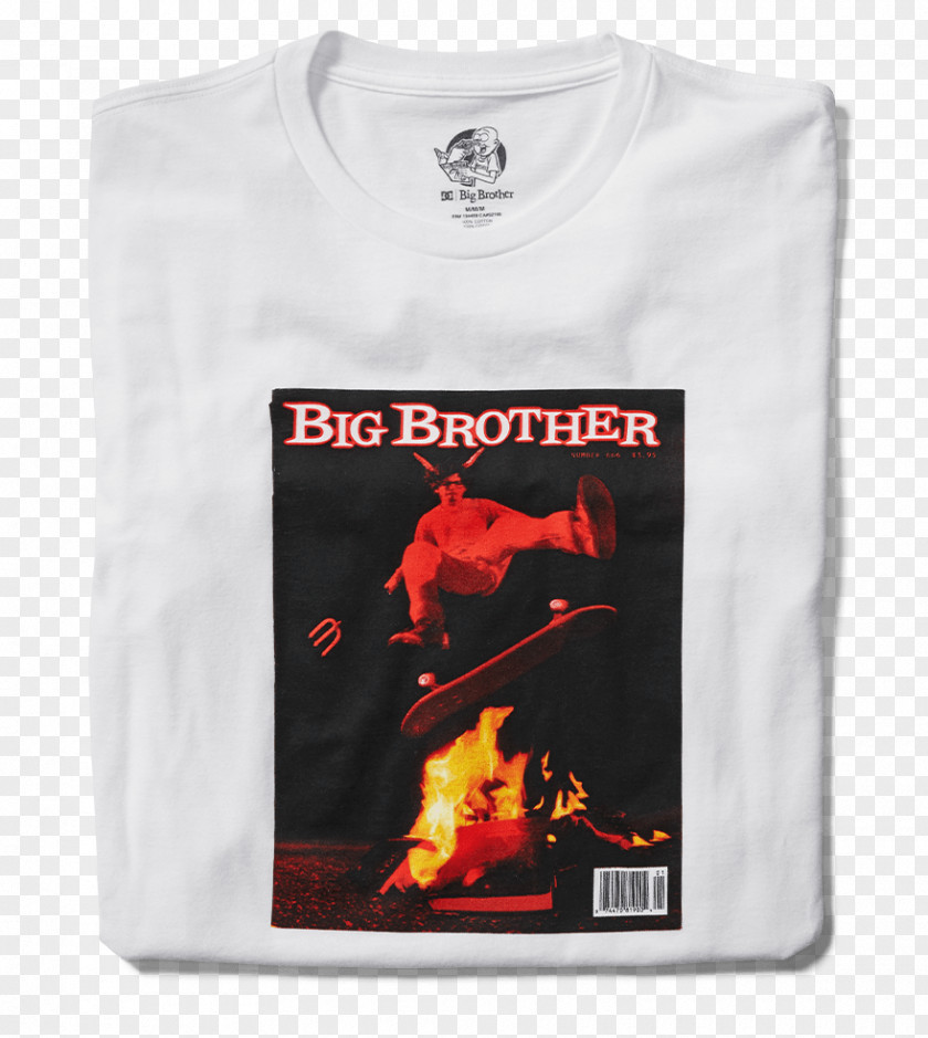 T-shirt The Big Brother Book Magazine Sleeve PNG