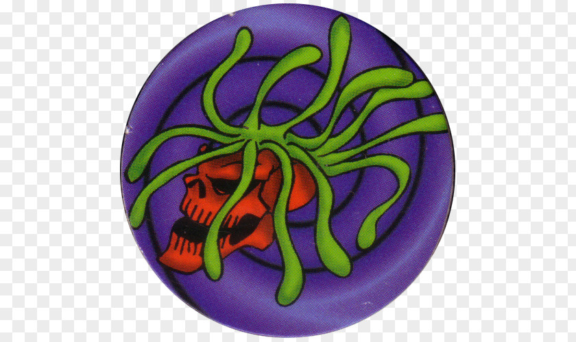 Green Hair Octopus PNG