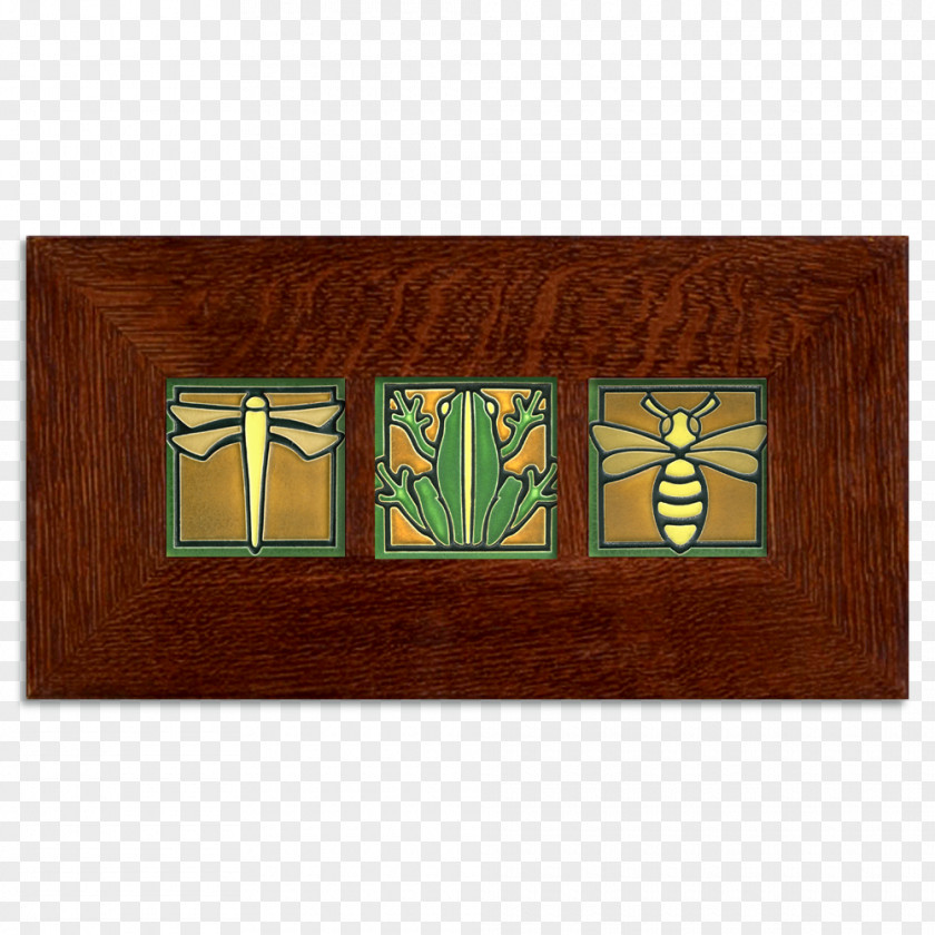 Luxury 50th. Aniversary Ribbons Tambourine Green Motawi Tileworks Ceramic Tile Art Picture Frames PNG