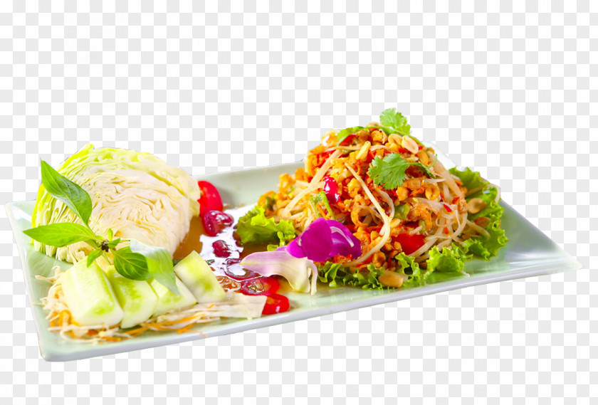 Salad Hors D'oeuvre Canapé Vegetarian Cuisine Asian Fast Food PNG