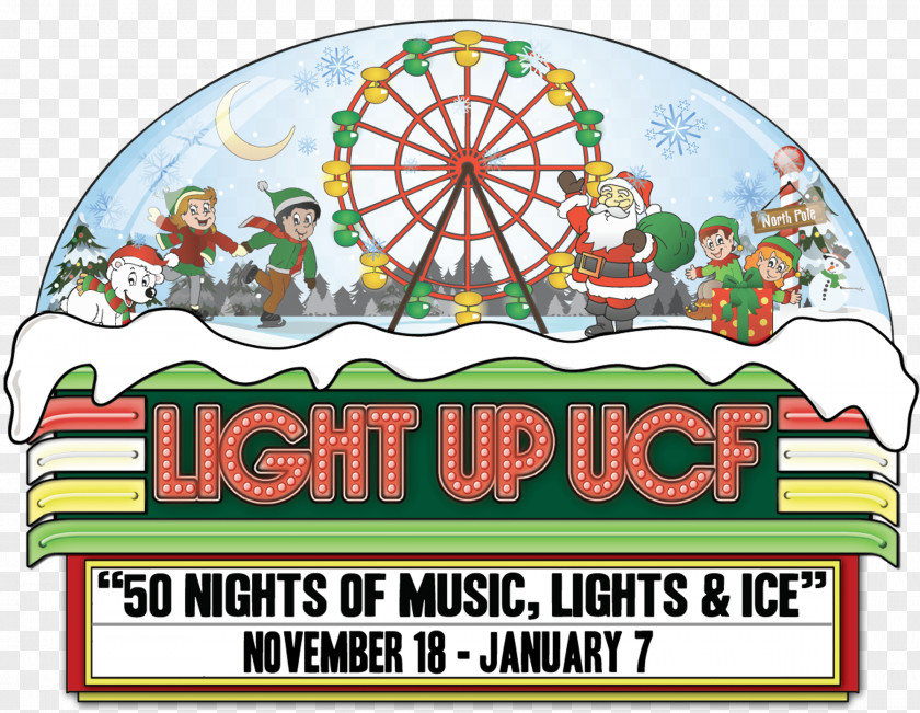 Special Purchases For The Spring Festival Feast CFE Arena Light Up UCF My Central Florida Family University Christmas PNG