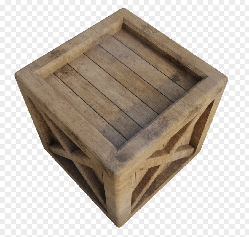 Wood Stain Furniture Box Texture PNG