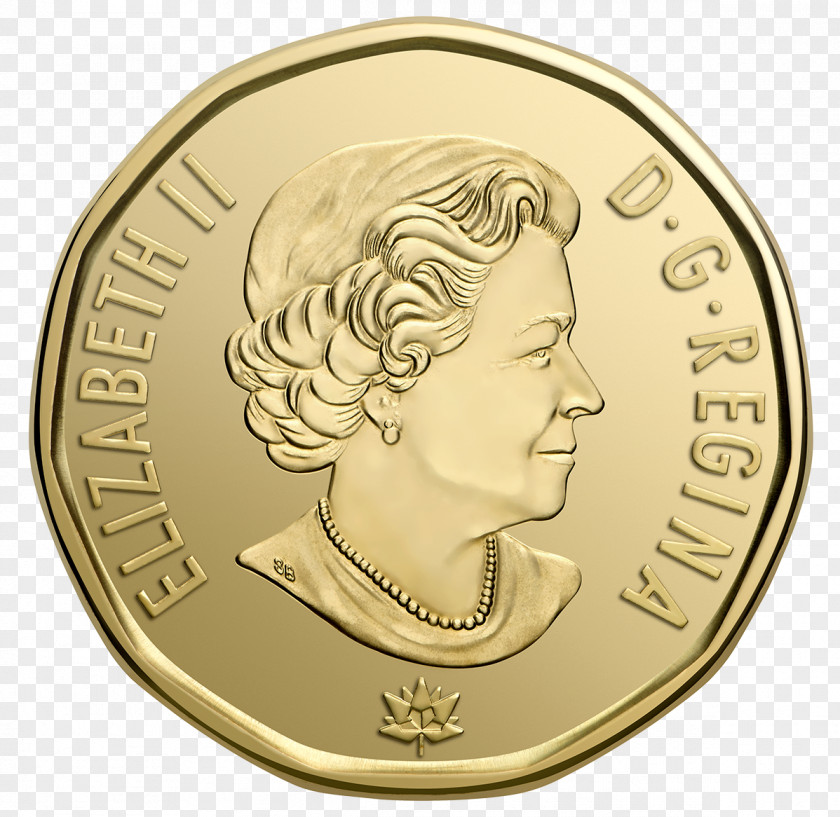 Canadian Dollar 150th Anniversary Of Canada Coin Loonie PNG