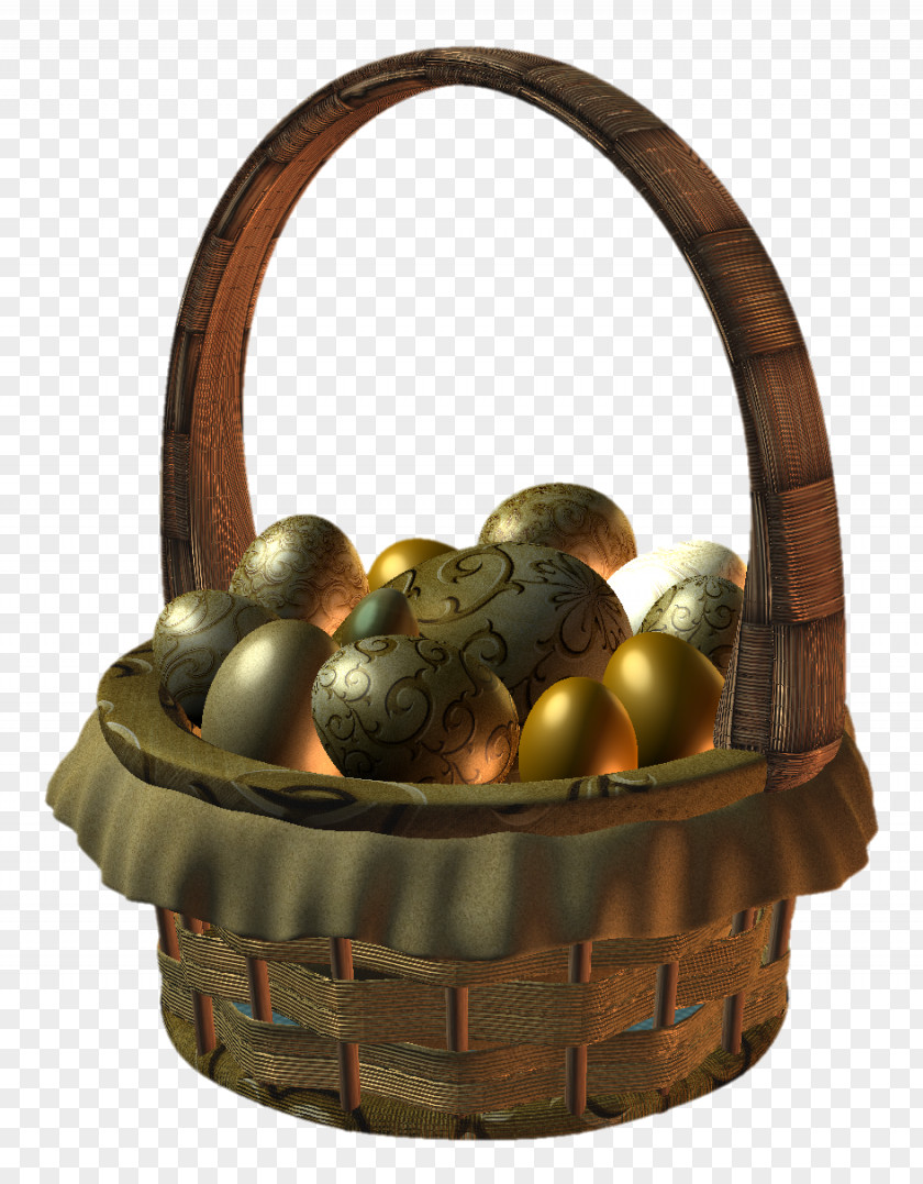 Easter Eggs Bunny Basket Egg PNG