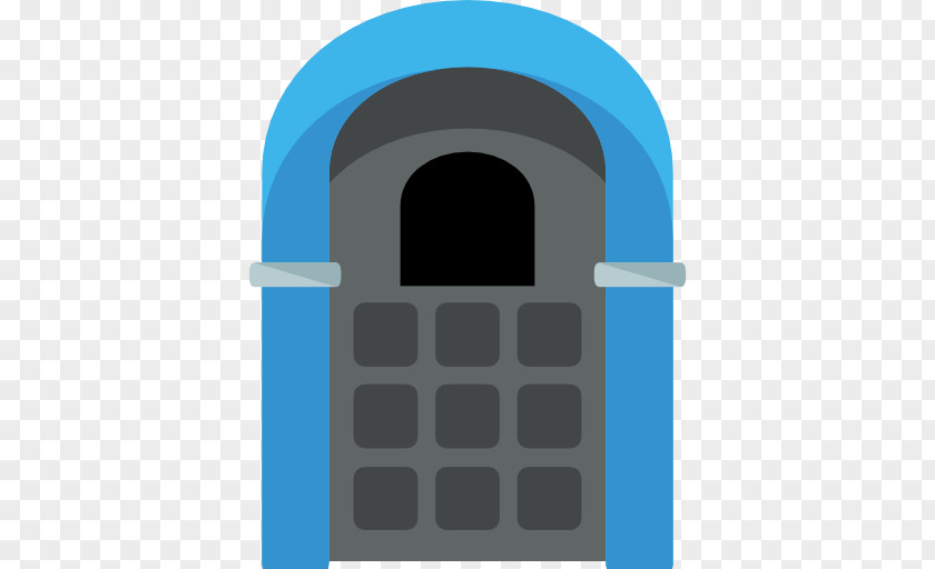 Grey Iron Gate Icon PNG