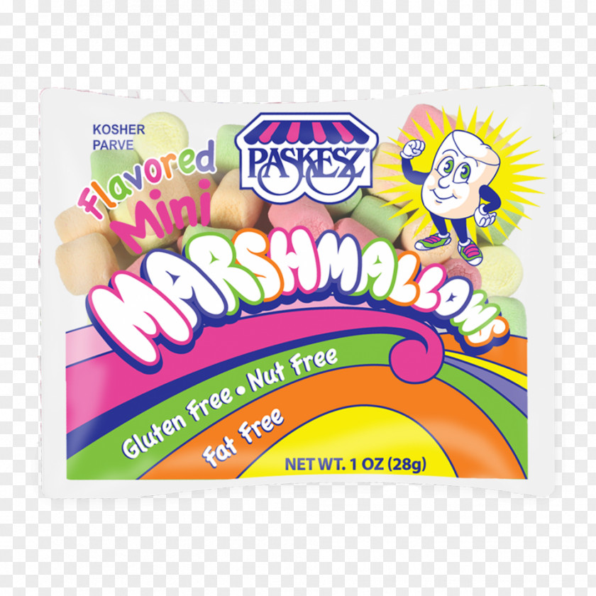 Candy Marshmallow Snack Font PNG