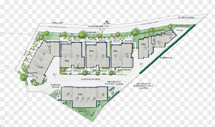 City Garden The Bridge Townhomes In Boise Land Lot River Suburb PNG