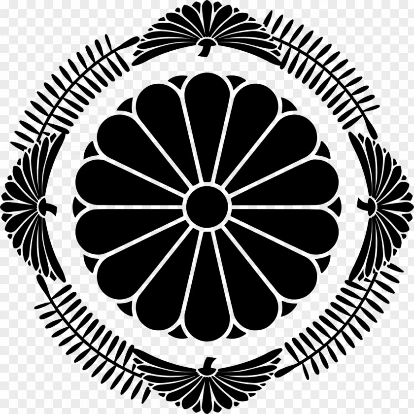 Crop Emperor Of Japan Mon Imperial House Crest PNG
