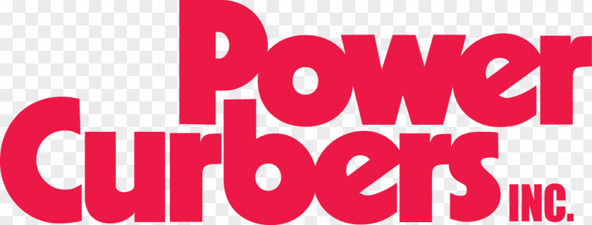 Curb Logo Power Curbers Inc. Brand Concrete PNG
