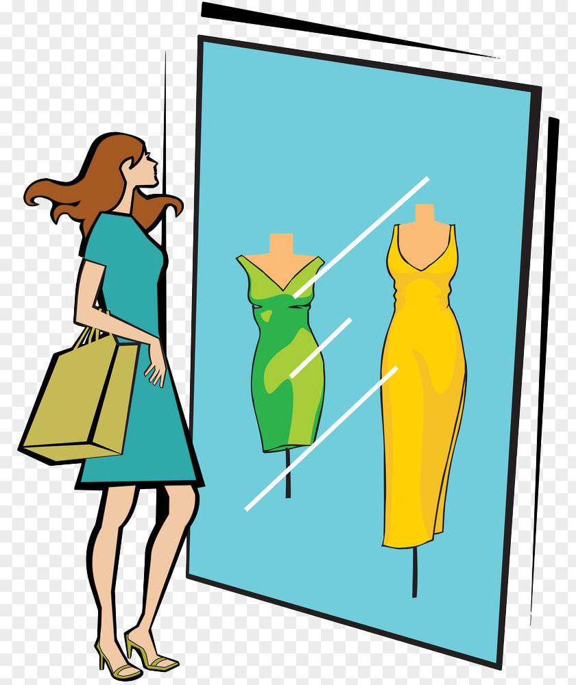 Hand Painted Fashion Glass Window Stock Illustration Photography Royalty-free PNG