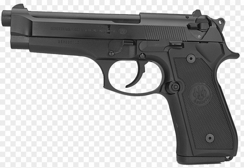 Handgun Beretta M9 92 Firearm Pistol PNG