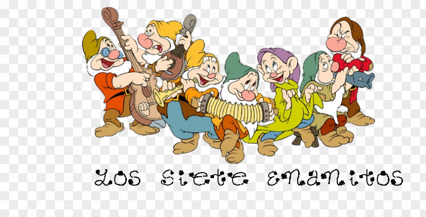 Queen Seven Dwarfs Snow White Dopey Sneezy PNG