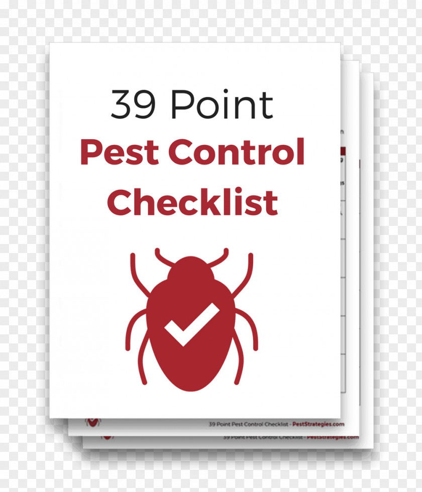 Bug You Not Pest Control And Rodent Removal Checklist Logo Question PNG