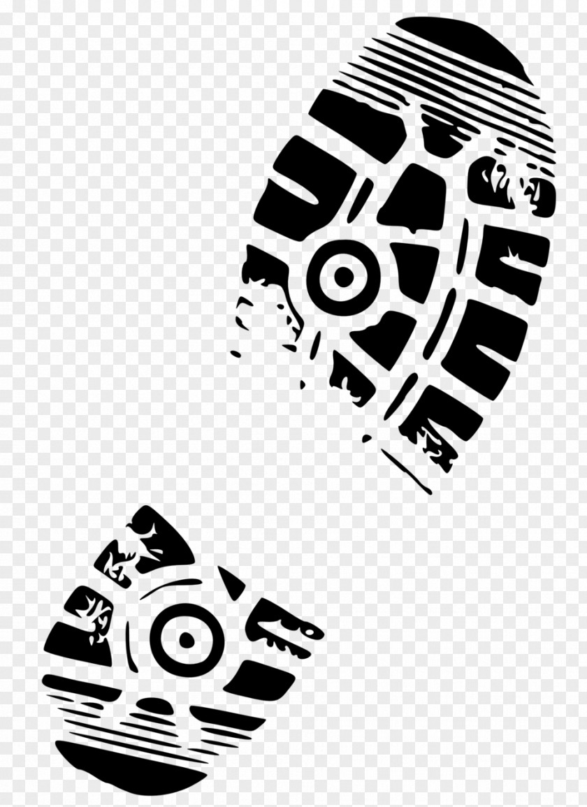 Footprints Shoe Sneakers Footprint Clip Art PNG