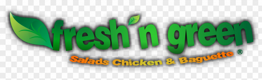 Green And Fresh Logo Brand Font Desktop Wallpaper PNG