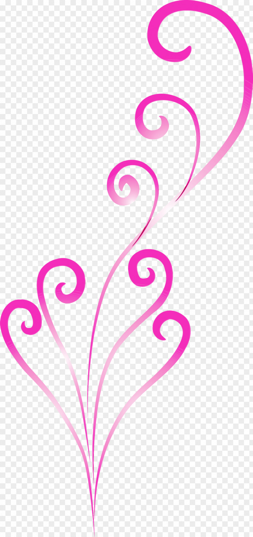 Pink Line Heart Magenta Pattern PNG
