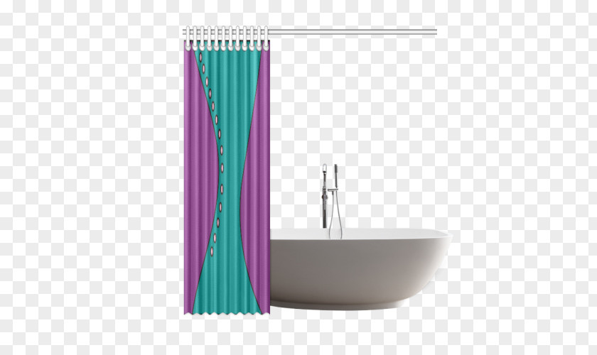 Shower Curtain Douchegordijn Tap Textile PNG