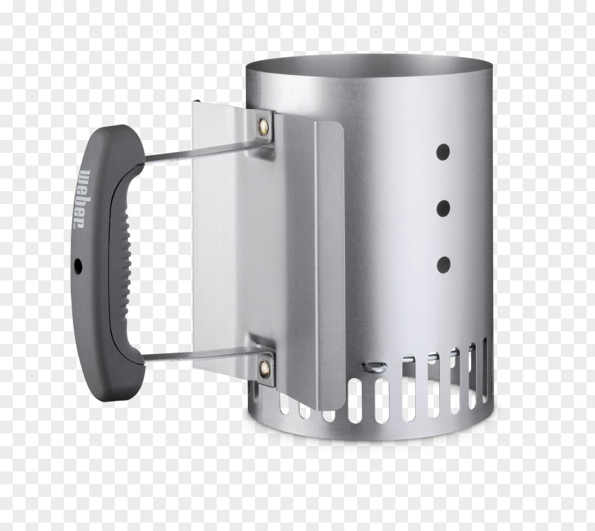 Barbecue Chimney Starter Weber-Stephen Products Charcoal Grilling PNG