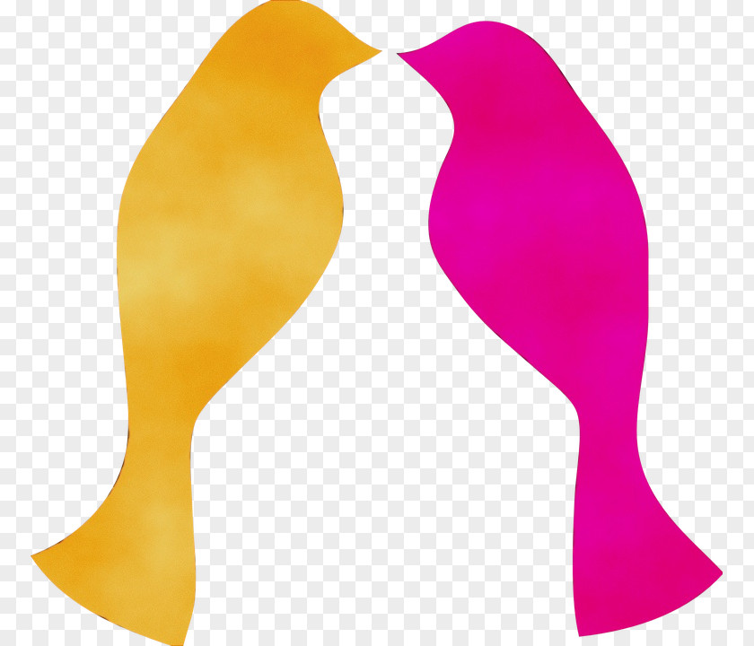 Bow Tie Magenta Beak Flightless Bird Font Purple PNG