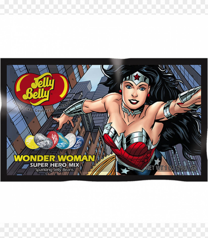 Candy Gelatin Dessert The Jelly Belly Company Bean Wonder Woman PNG