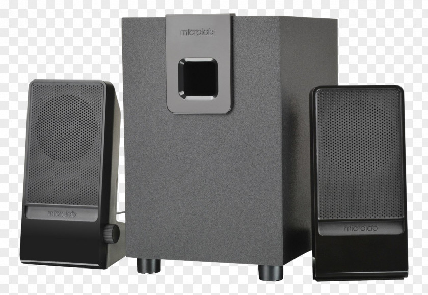 Computer Microlab FC360 Finecone Audio Speaker System Loudspeaker MD310BT, 2.1 Bluetooth, FM Radio, White Speakers Subwoofer PNG