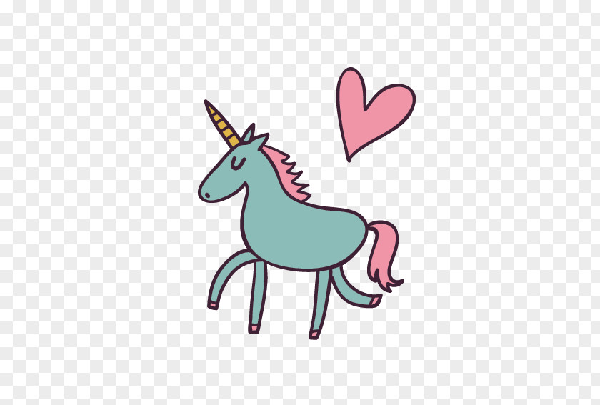 Graffiti Pony Pattern Horse Unicorn PNG