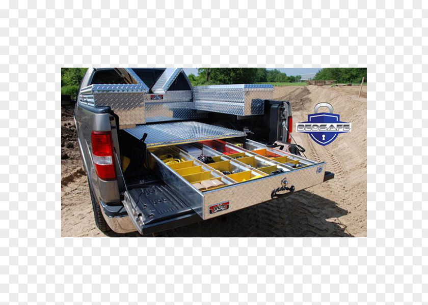 Gull-wing Door Tool Boxes Pickup Truck Drawer PNG