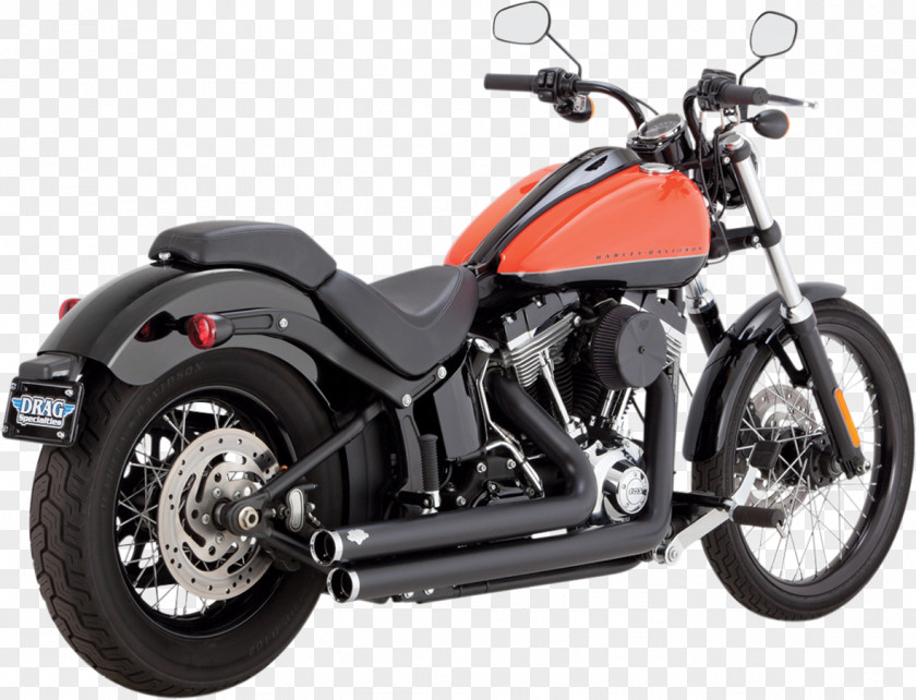 Harleydavidson Flstf Fat Boy Exhaust System Motorcycle Harley-Davidson Air Filter Engine PNG