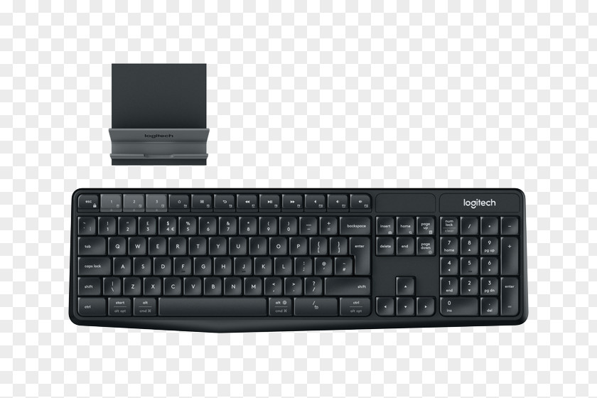 Keyboard Computer Mobile Phones Logitech Unifying Receiver Handheld Devices Wireless PNG