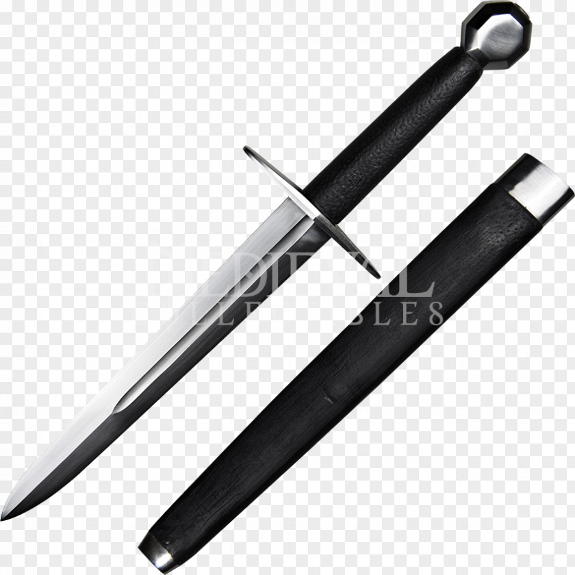 Knife Bowie Rondel Dagger Sword PNG