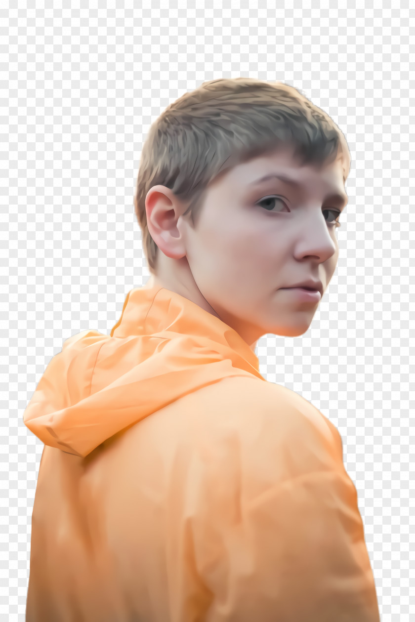 Peach Ear Orange PNG