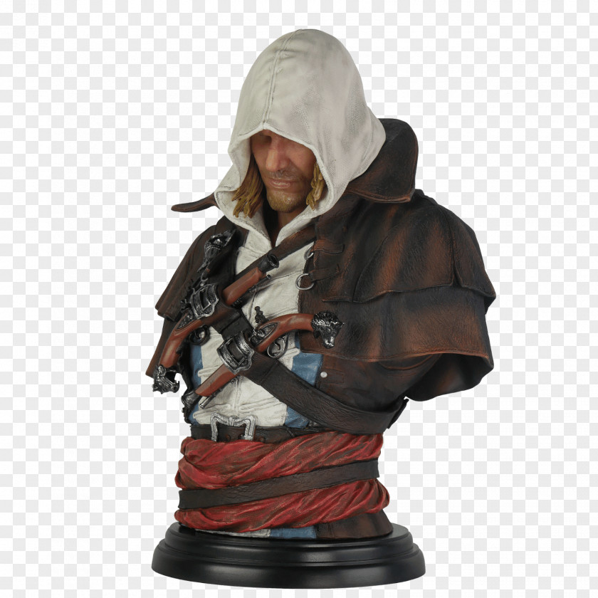 Assassins Creed Assassin's IV: Black Flag Bust Creed: Origins Edward Kenway PNG