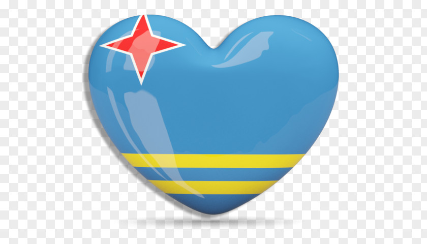 Beatiful Flag Of Aruba Clip Art Image PNG