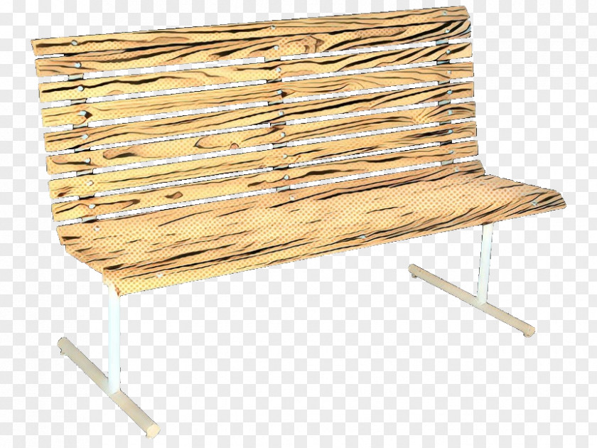 Beige Outdoor Furniture Chair Wood Table Plywood PNG