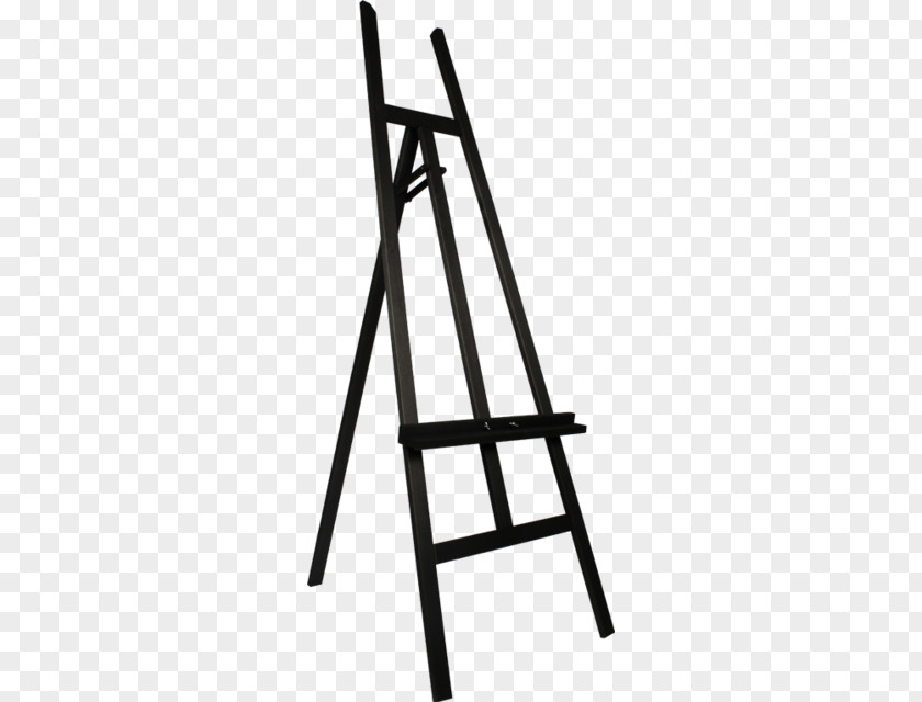 Duurzaam Easel Canvas Painting Artist Illustration PNG