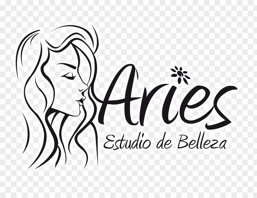 Salon De Belleza Graphic Design Logo Line Art Drawing PNG