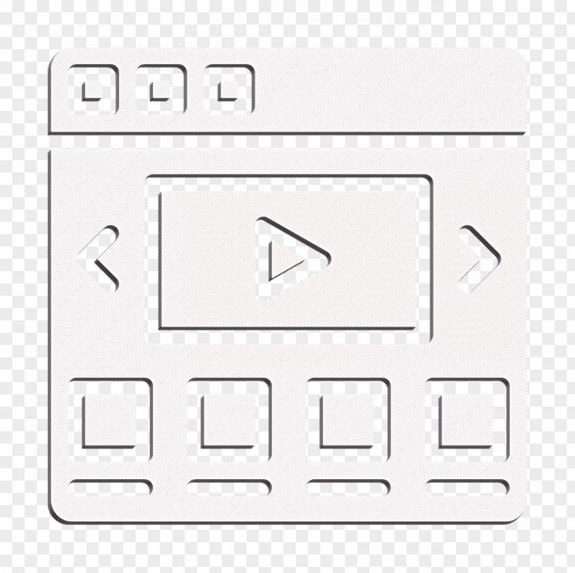 Video Web Icon User Interface Vol 3 PNG