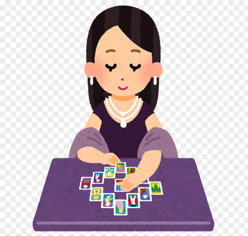 Woman Reading Divination Tarotology 電話占い Major Arcana PNG