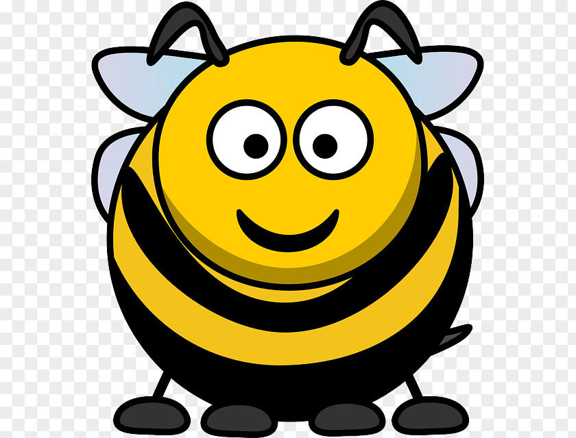 Yellow Cartoon Bee Free Content Clip Art PNG