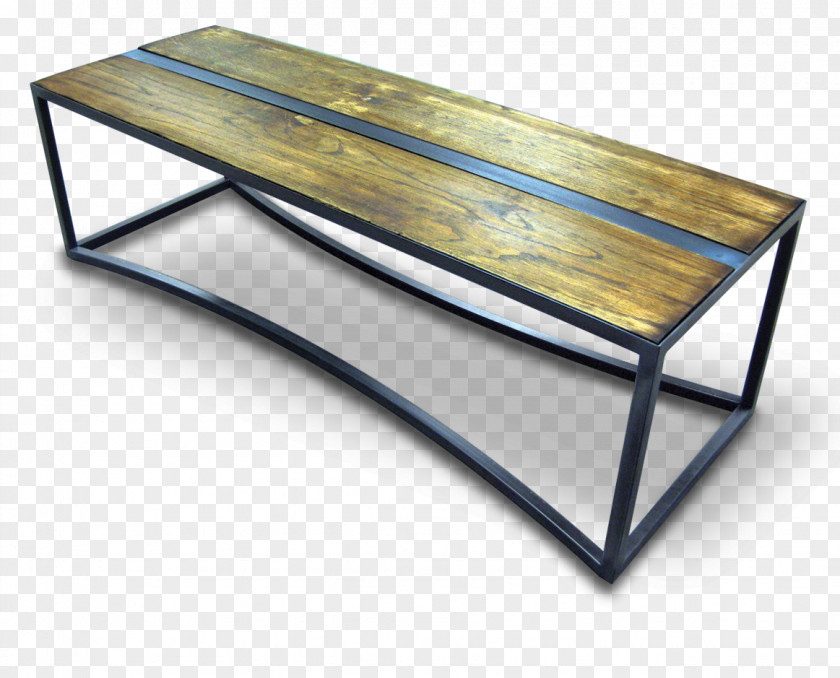 Bank Bench Iron Coffee Tables PNG